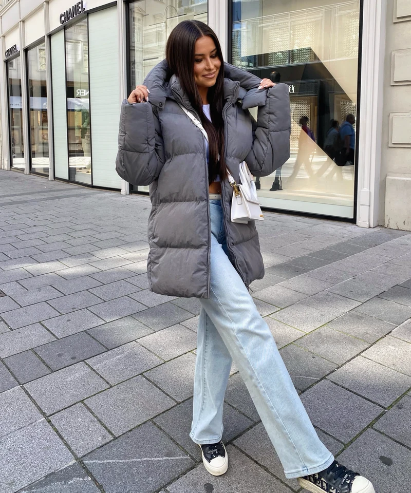Jacke Addie Dunkelgrau