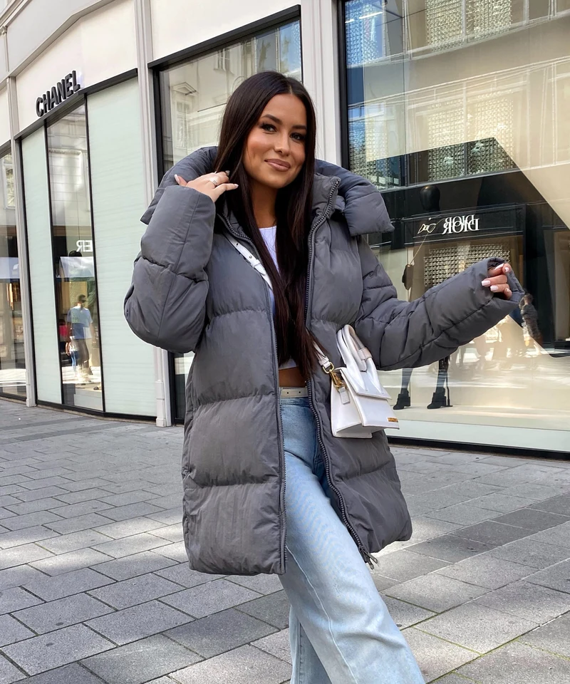 Jacke Addie Dunkelgrau