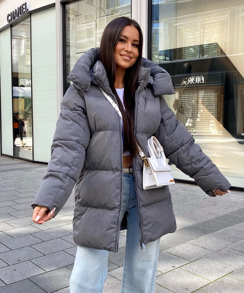 Jacke Addie Dunkelgrau