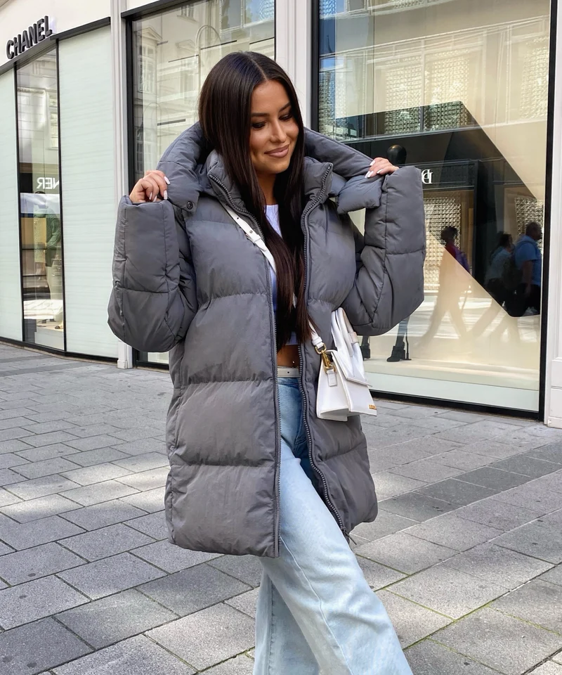 Jacke Addie Dunkelgrau