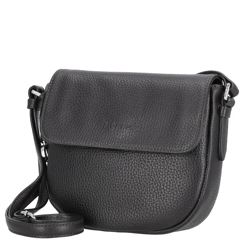 Picard Pure - Bolso bandolera 19 cm (cafe)