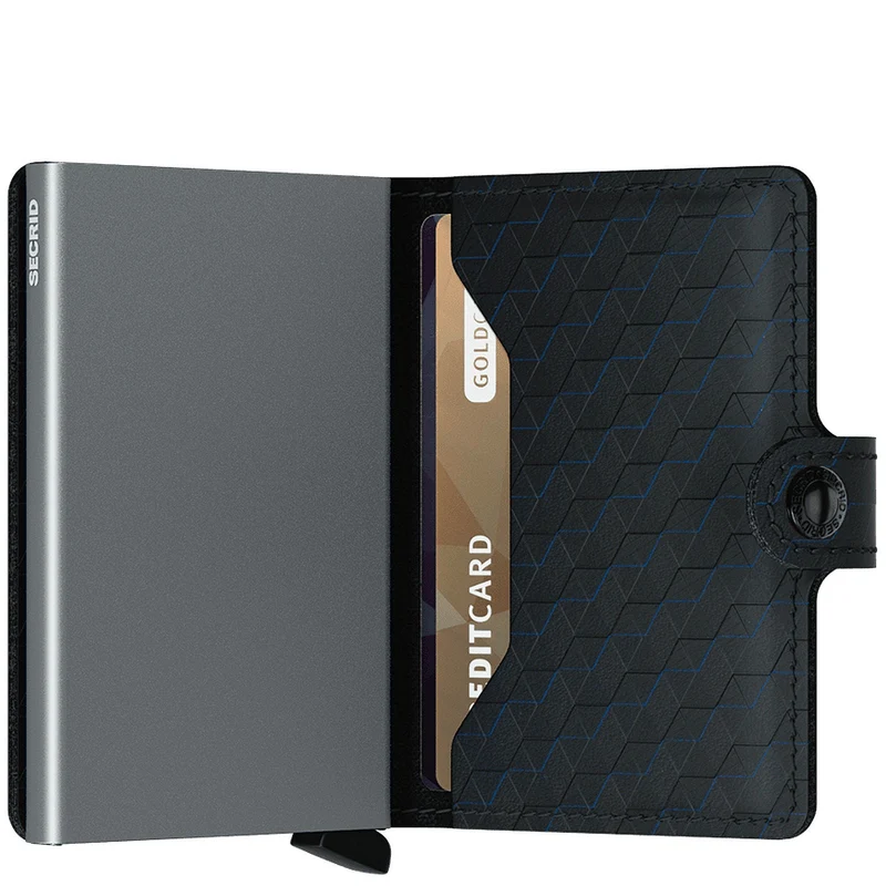 Secrid Optical Miniwallet - Cartera RFID 6.5 cm (black titanium)