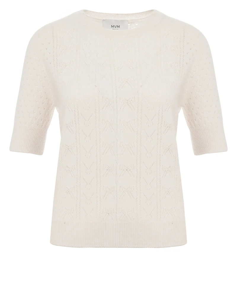 Top in maglia 'Celeste'