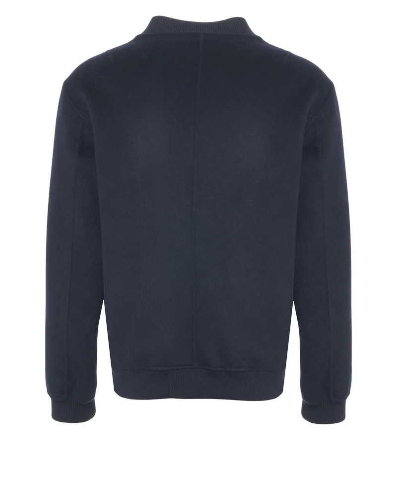 Giacca bomber in lana