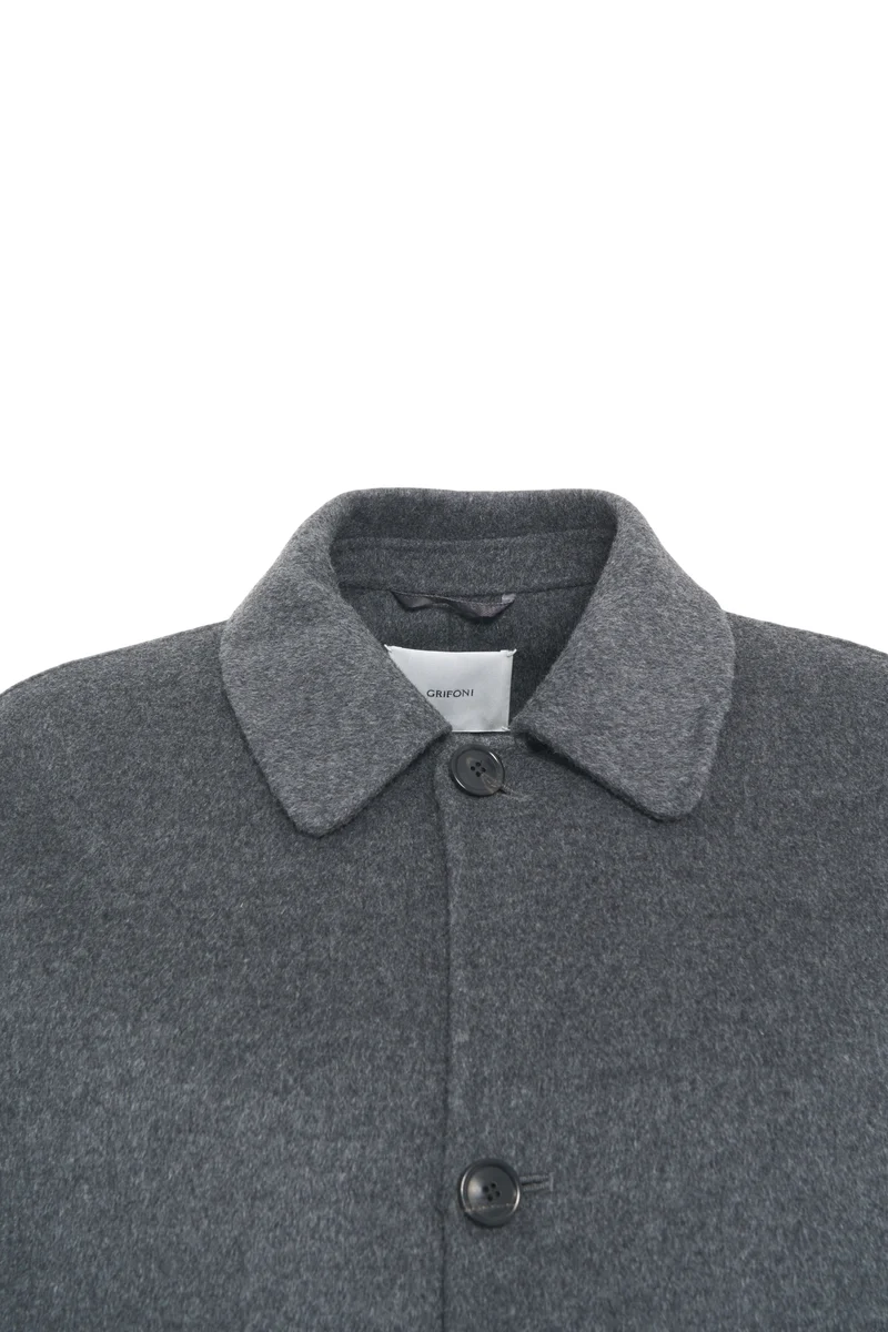 Cappotto in misto lana con alpaca