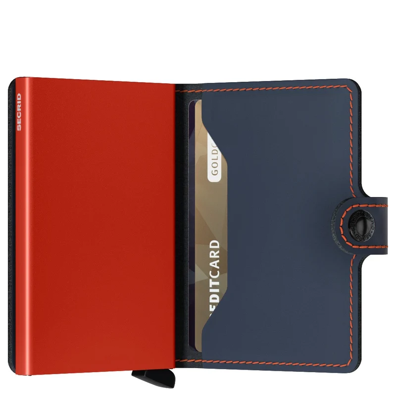 Secrid Matte Miniwallet - Cartera RFID 6.5 cm (green-black)