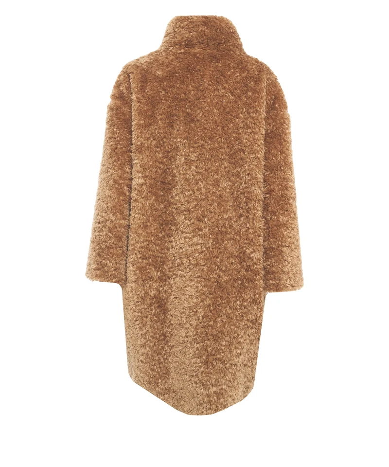 Cappotto con collo alto