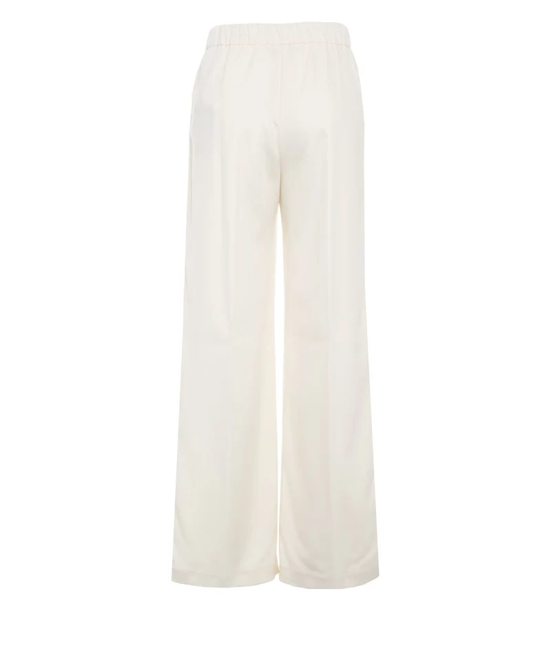 Pantaloni in misto lana