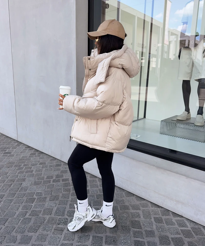 Pufferjacke Fina Beige