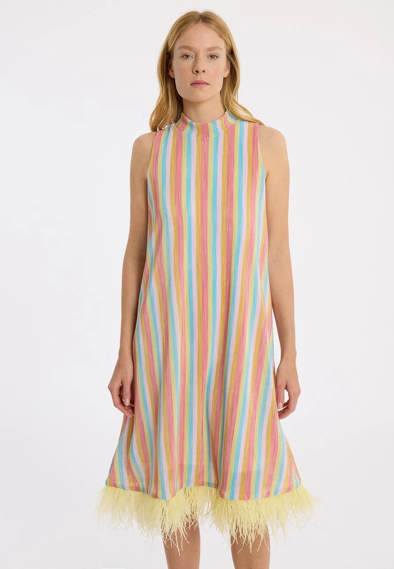 Limitiertes Plisseekleid Lorylis