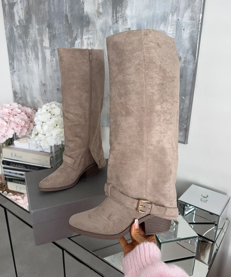 Stiefel Lexa Beige