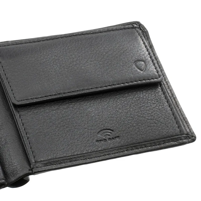 Strellson Harrison - Cartera BillFold 8cc 12 cm (black)