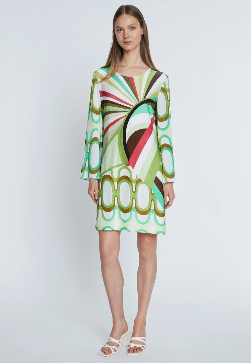 Langarmkleid Rihaba