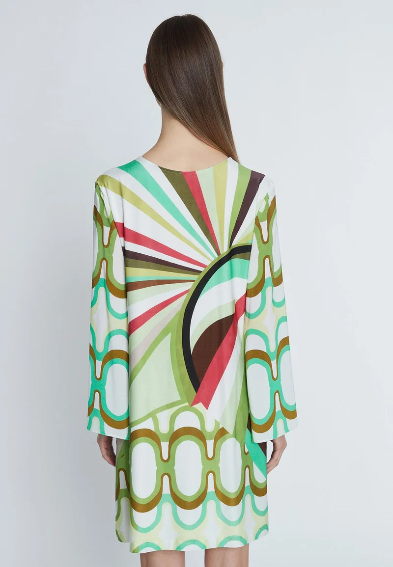Langarmkleid Rihaba