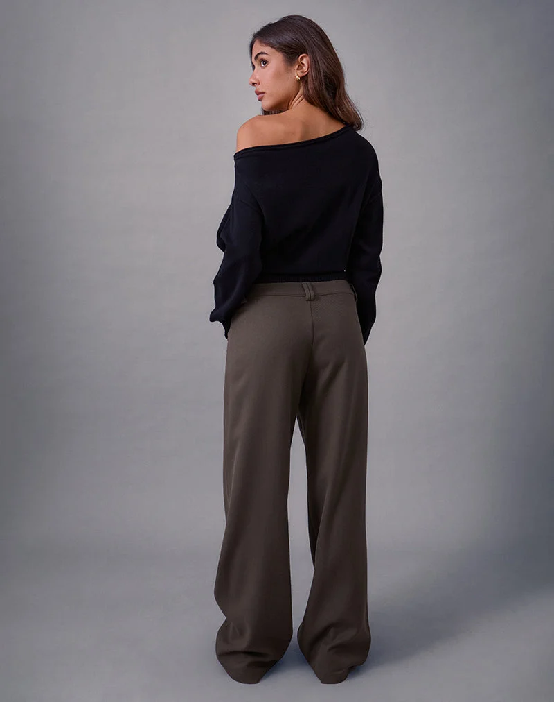 Avina-Hose in Tailoring Dunkel-Olive