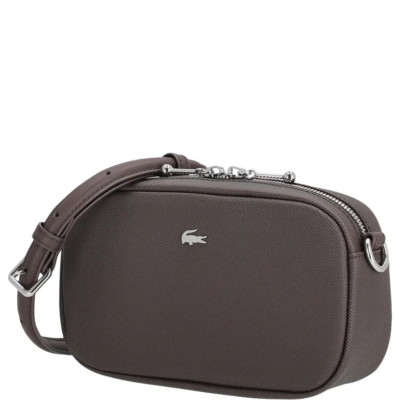 Lacoste Daily City - Bolso bandolera 20 cm (dark brown)