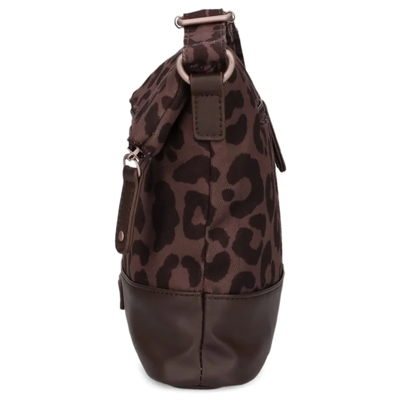 zwei Olli OT6 - Bolso de hombro 20/29 cm (leo-brown)