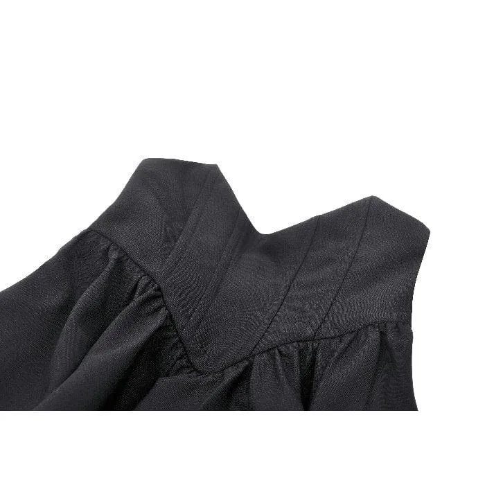 Gothic Lolita Batwing Kurzrock mit hoher Taille für Damen