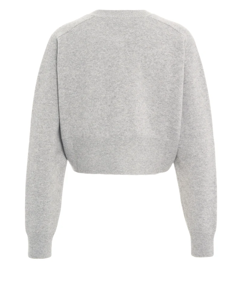 Cardigan con dettagli logo