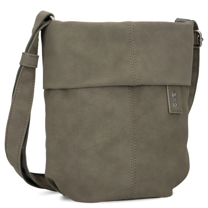 zwei Mademoiselle M45 - Bolso de hombro 22 cm (nubuk-mud)