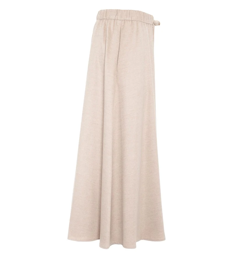 Gonna maxi in lana