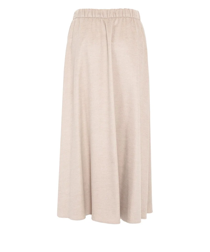 Gonna maxi in lana