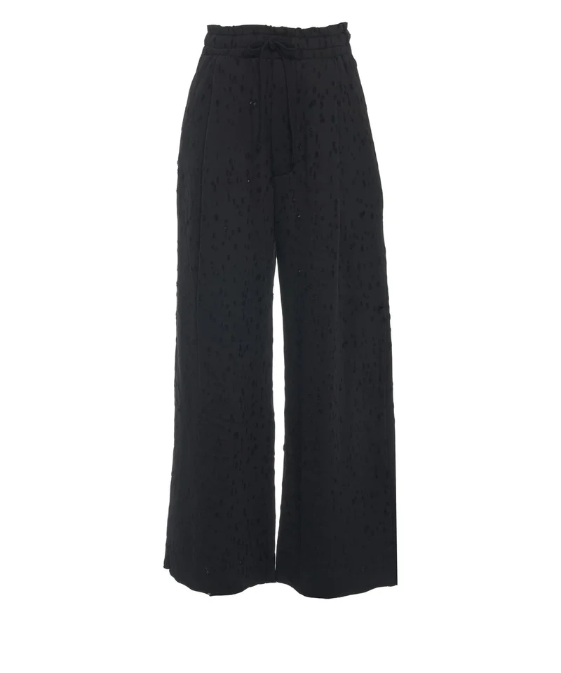 Pantaloni con dettagli di cuciture