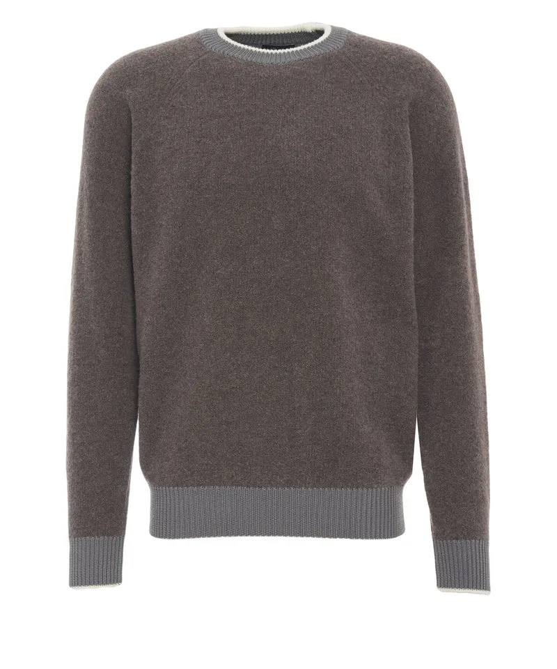 Maglione con maniche a raglan
