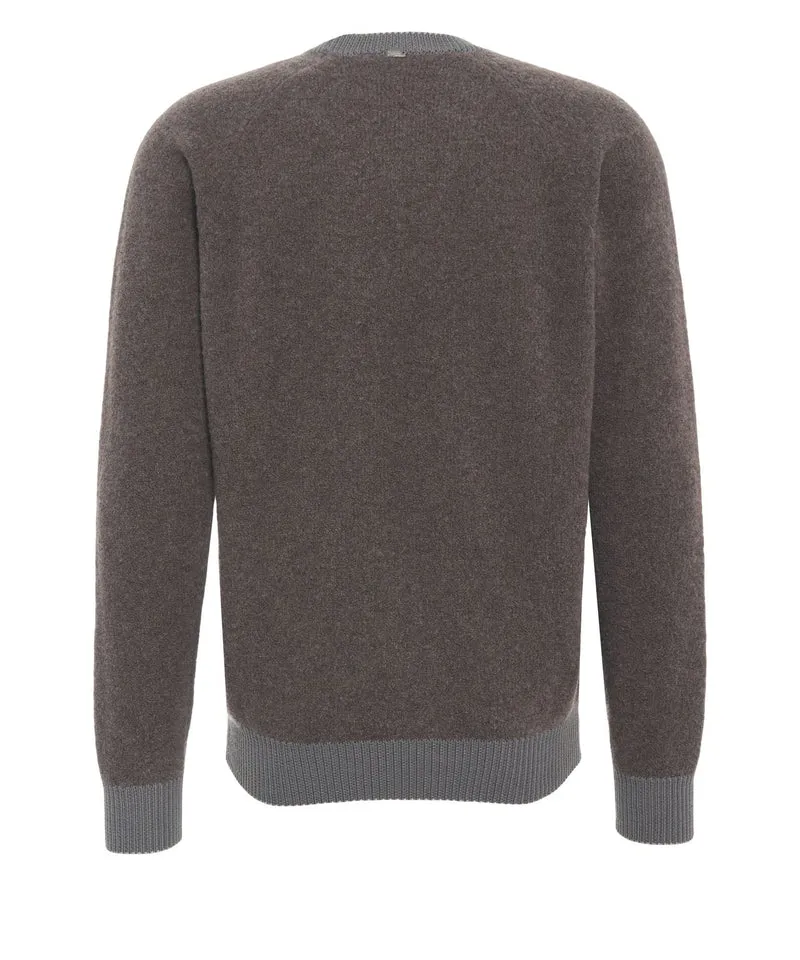 Maglione con maniche a raglan
