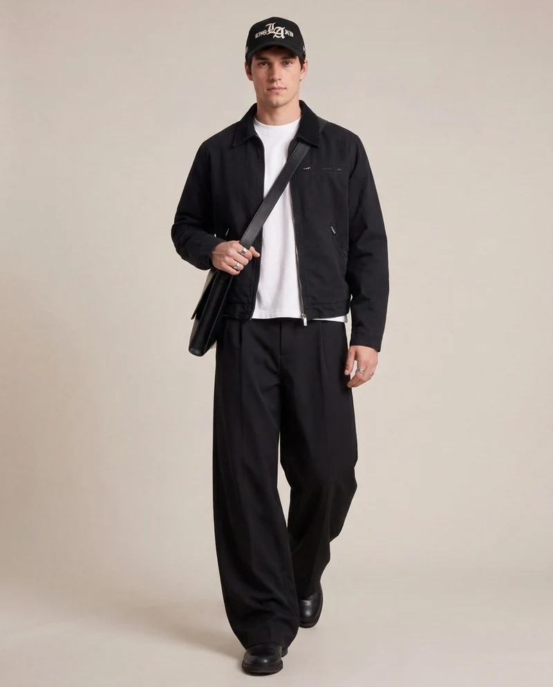 Pantaloni a pieghe