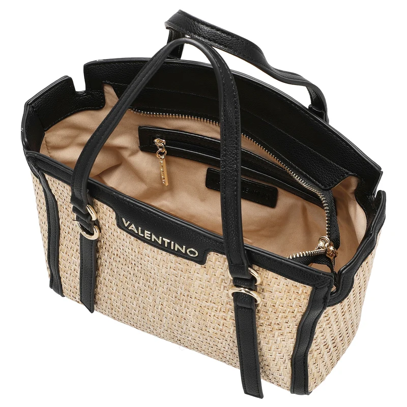 Valentino Bags Demetra - Bolso de mano 31 cm (naturale/nero)