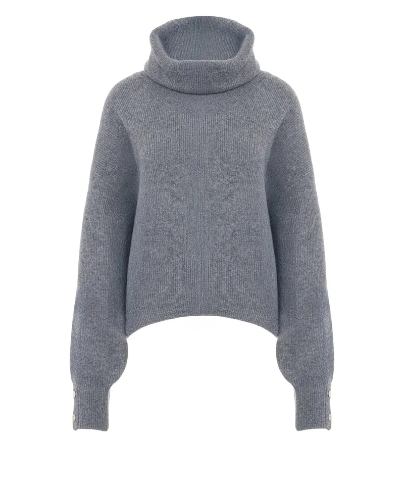 Maglione a collo alto