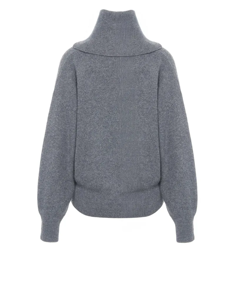 Maglione a collo alto