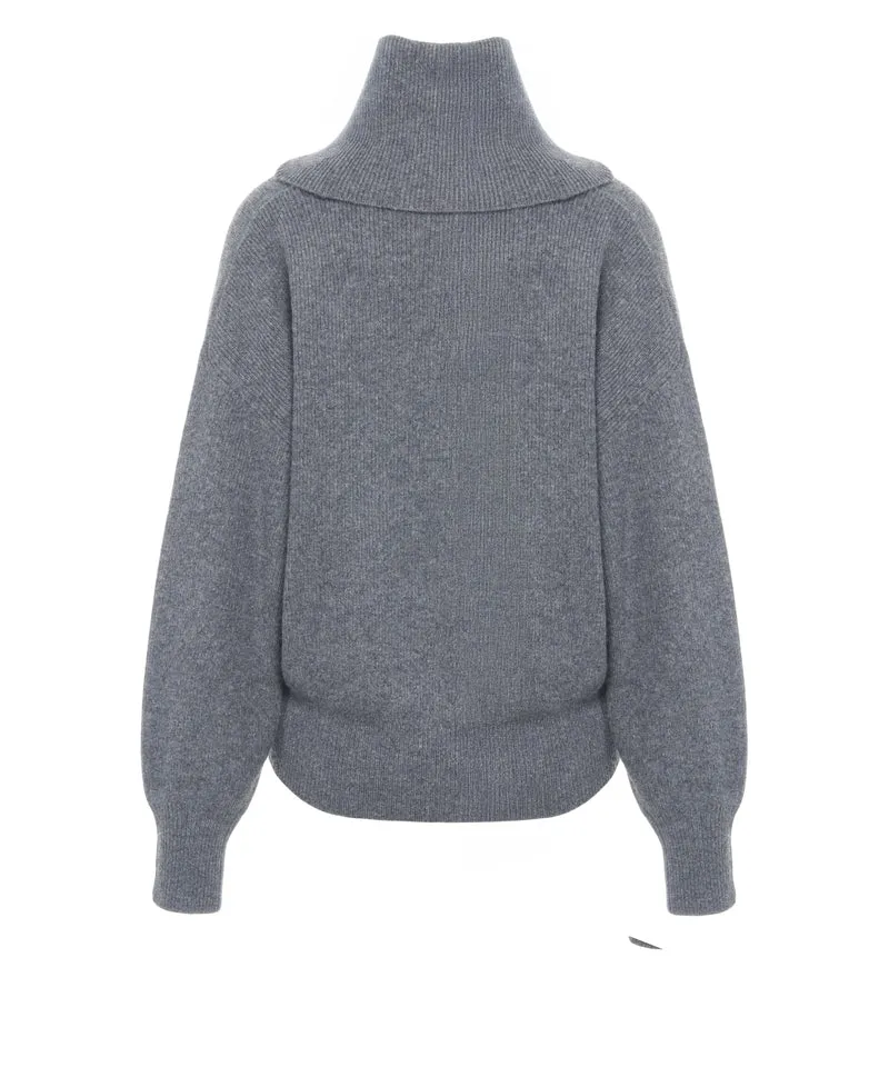 Maglione a collo alto