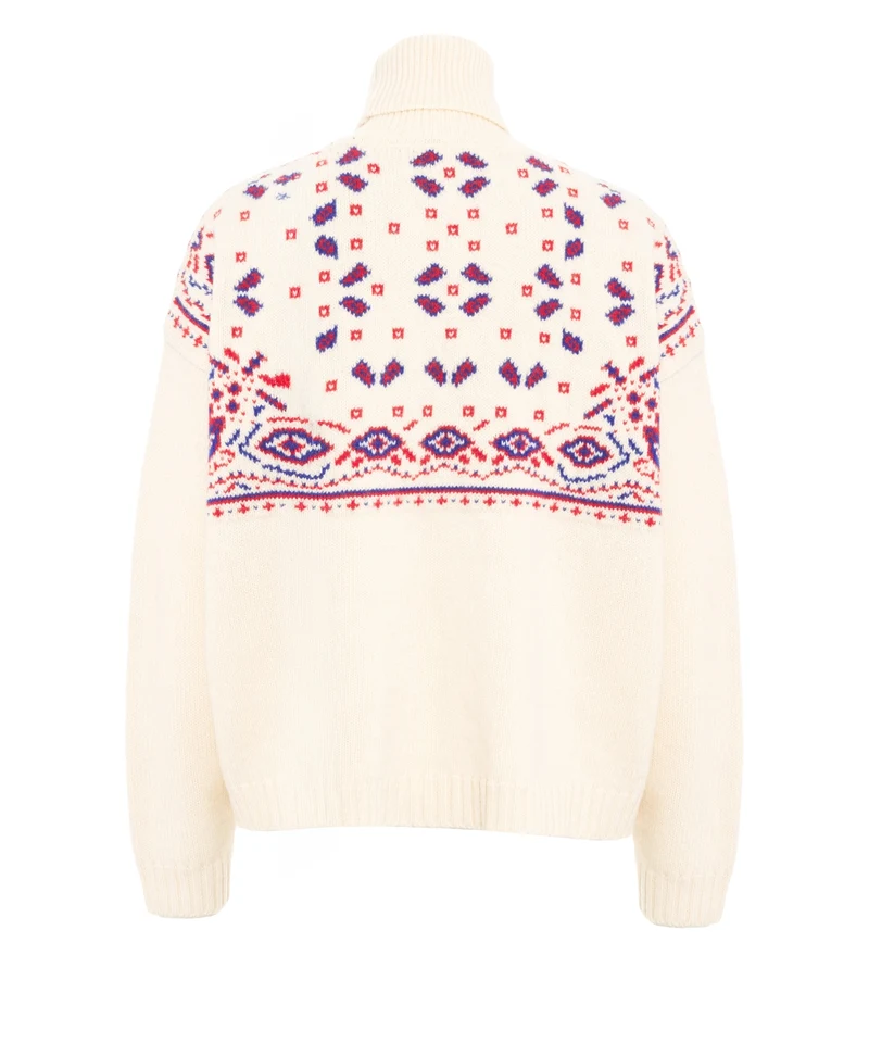 Maglione a collo alto