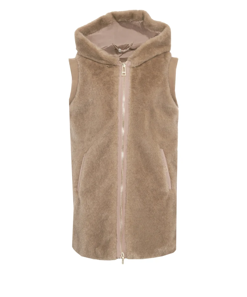 Gilet in ecopelliccia