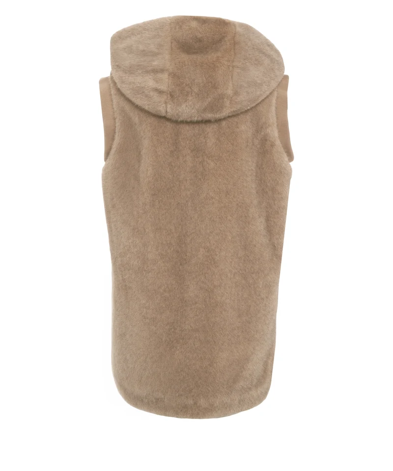 Gilet in ecopelliccia