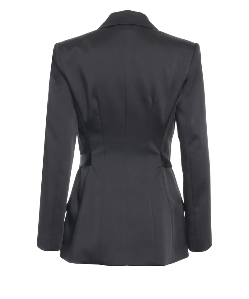 Blazer con cintura in vita