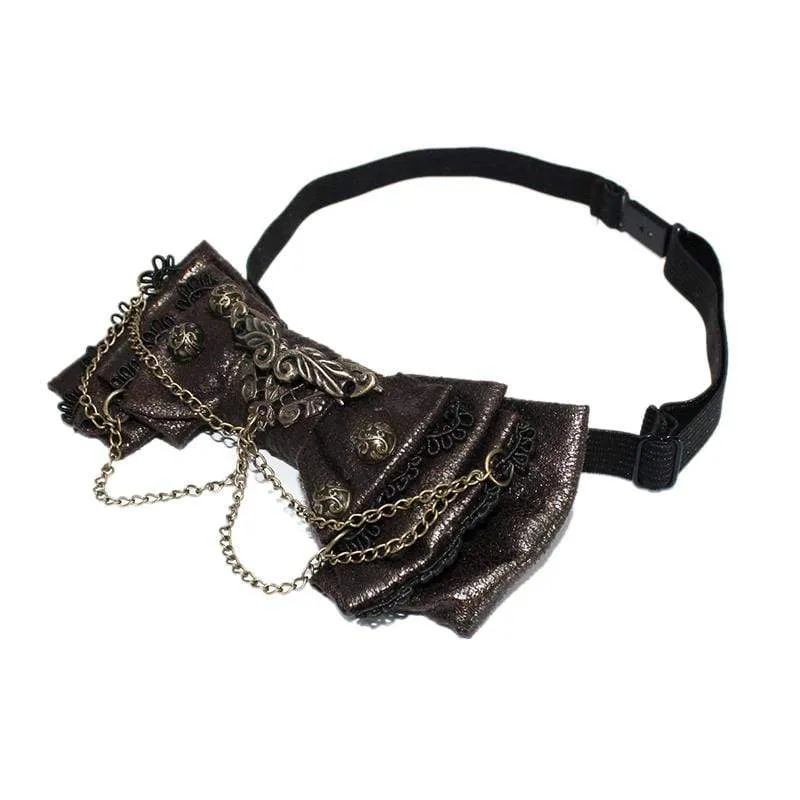 Unisex Vintage Ketten Mehrschichtige Fliege
