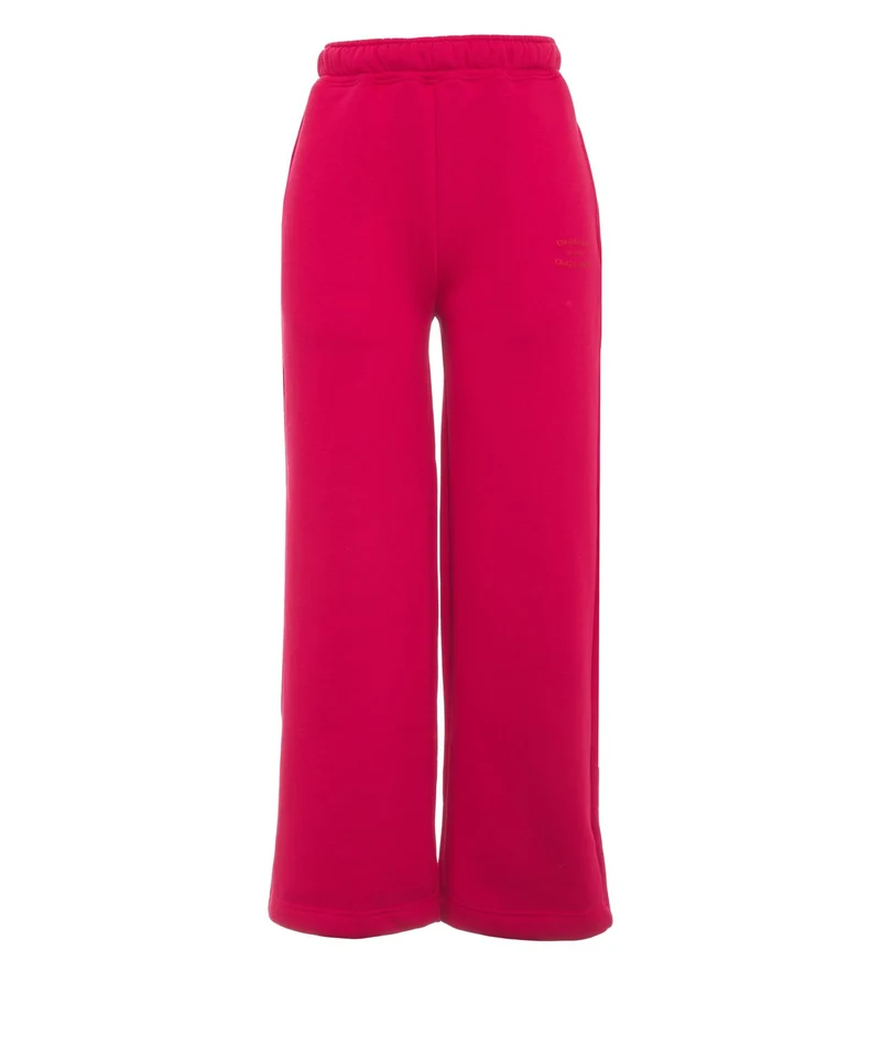 Pantaloni sportivi con scritta logo