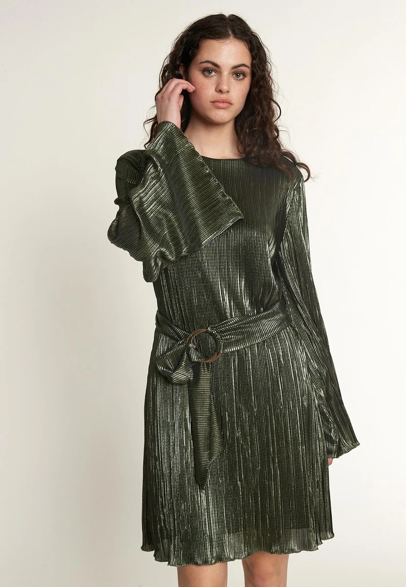 Plisseekleid Ogaba