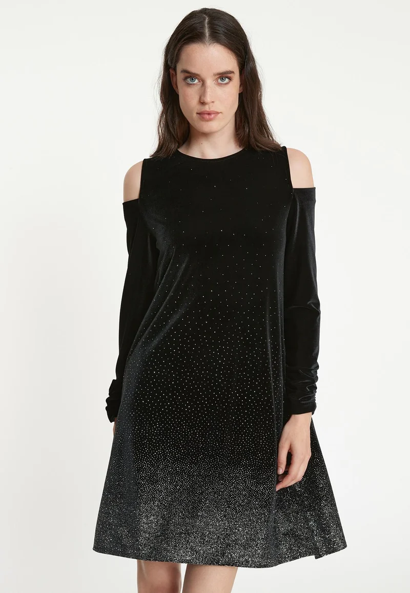 Weites Samtkleid Taheli