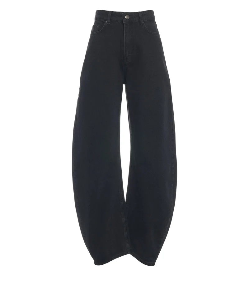 Jeans 'Cela Draped Barrel Leg'