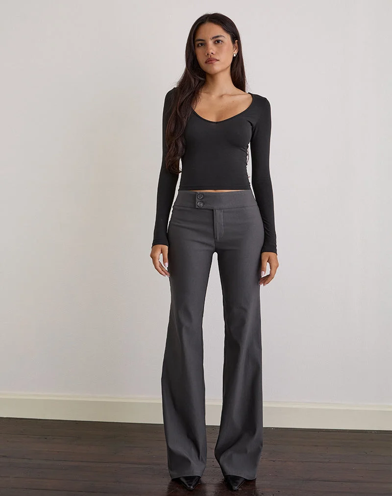 Falita Hose in Tailoring Charcoal