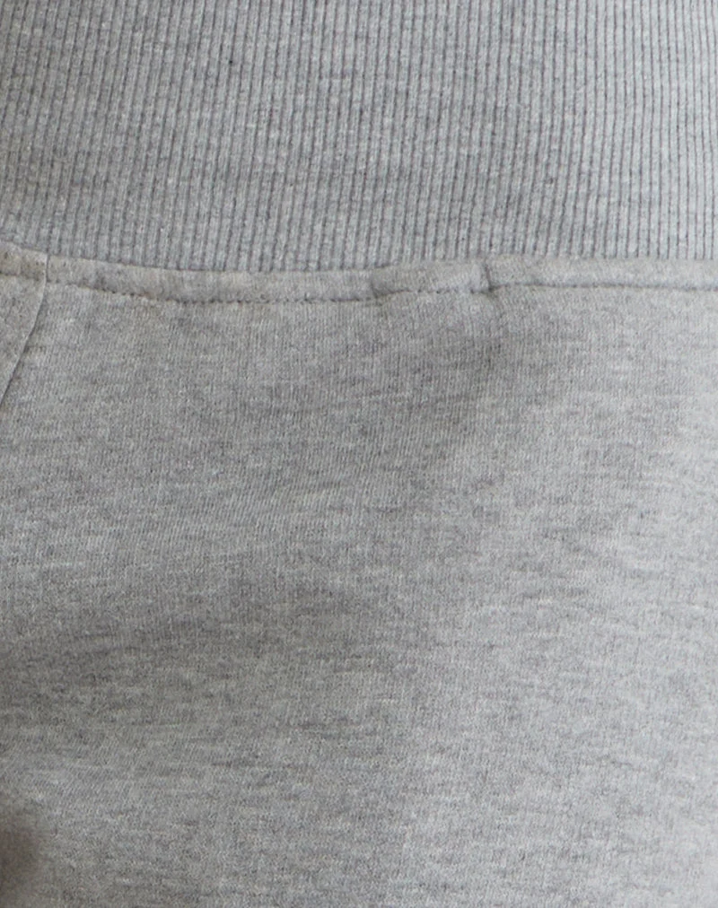 Epsie Oversized-Jogger in Grau meliert
