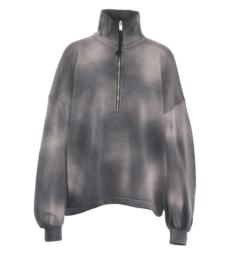 Sweatshirt con motivo batik