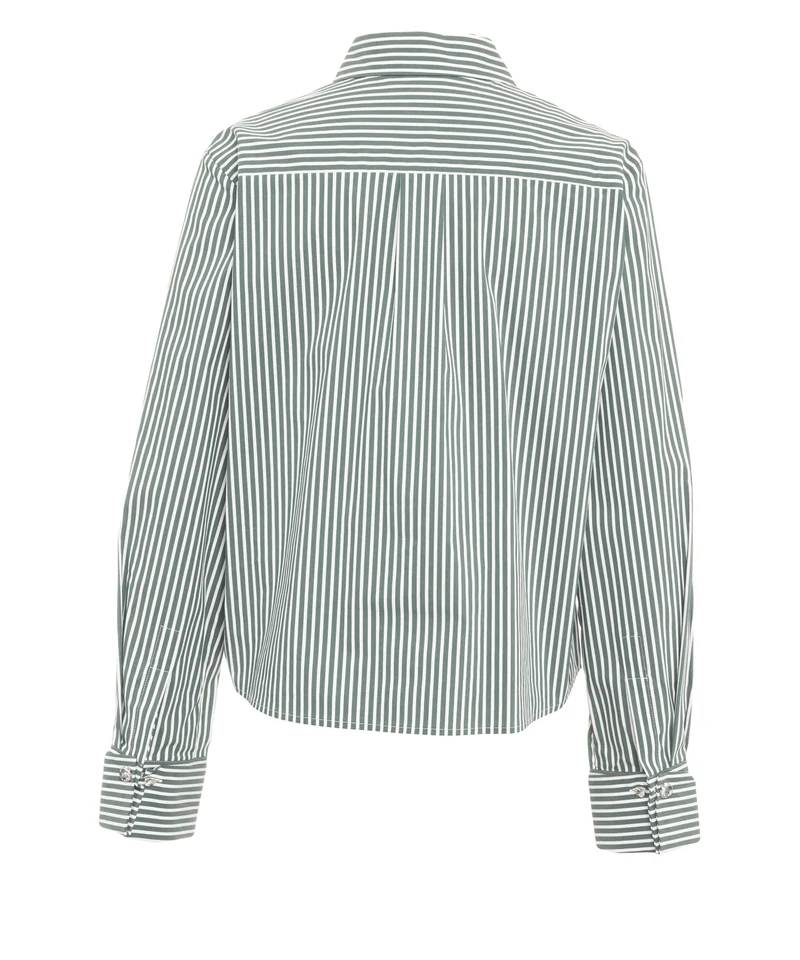 Camicia con fantasia a righe