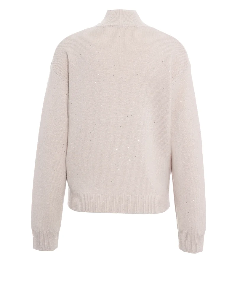 Maglione con collo alto