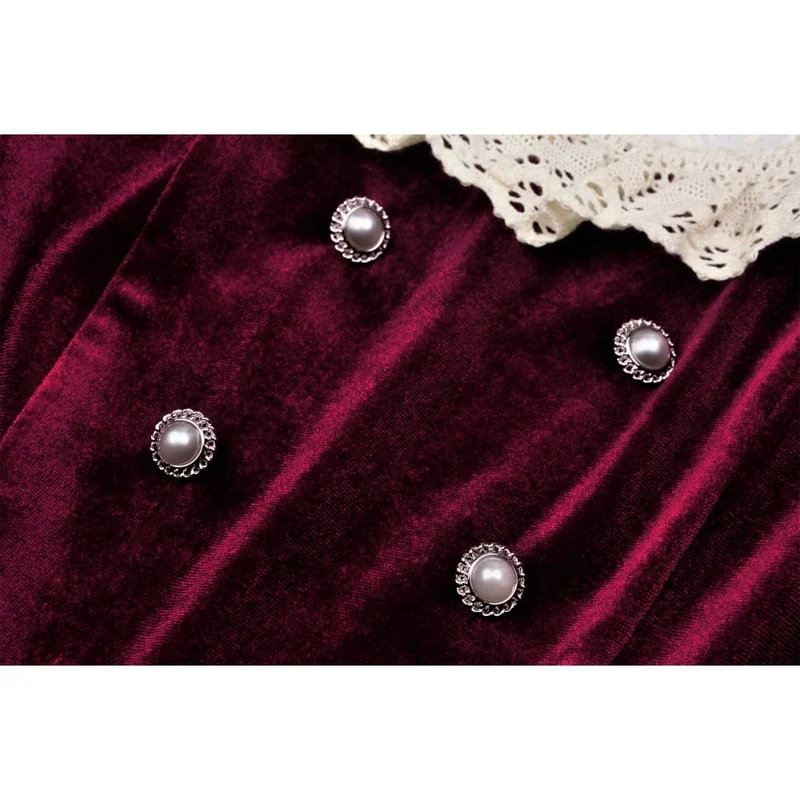 Vintage-Samtkleid für Damen, ideal für Kostümpartys und Abschlussfeiern