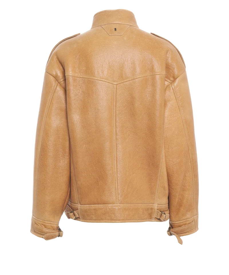 Giacca in pelle 'Dies'